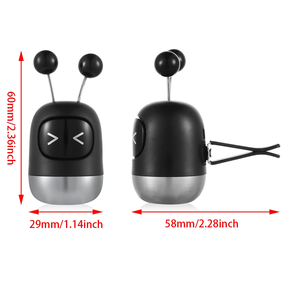 1 шт. новый очаровательный мультяшный мини робот для выхода воздуха автомобиля