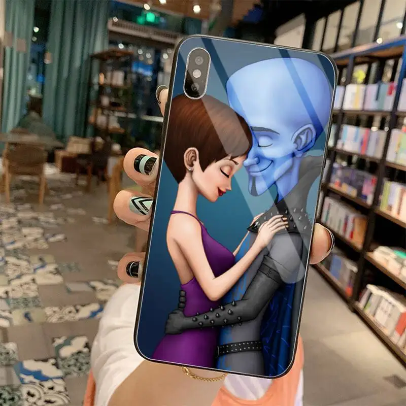 Роскошный чехол для телефона Megamind CUTEWANAN из анимационного фильма закаленное