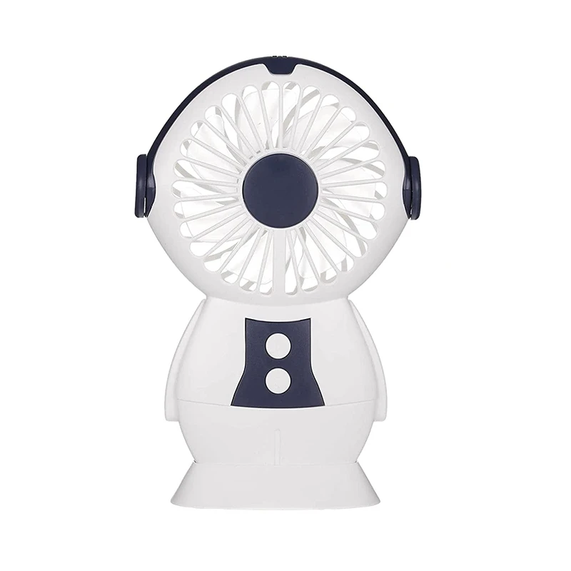 

Портативный мини-вентилятор, портативный мини-вентилятор, светодиодный фонарик с градиентом фона, робот, персональный носимый шейный ободо...