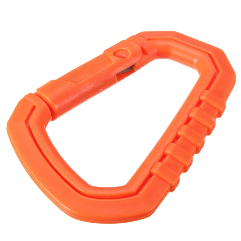 1 шт. Пластиковый Карабин с d образным кольцом для альпинизма Пряжка рюкзака