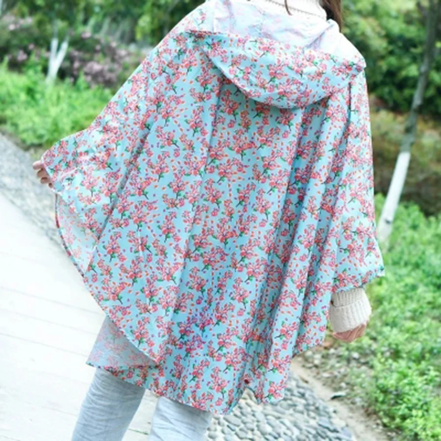 Водонепроницаемая дождевая куртка для женщин и детей дождевик длинное пончо