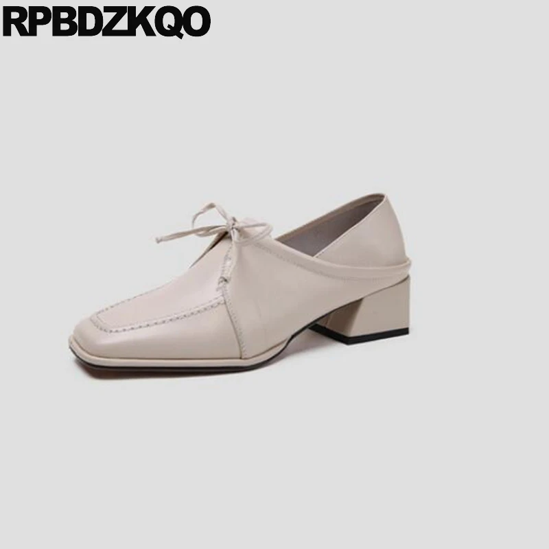 Женские туфли лодочки Сандалии с украшениями на массивном Размер 4 34 бежевый