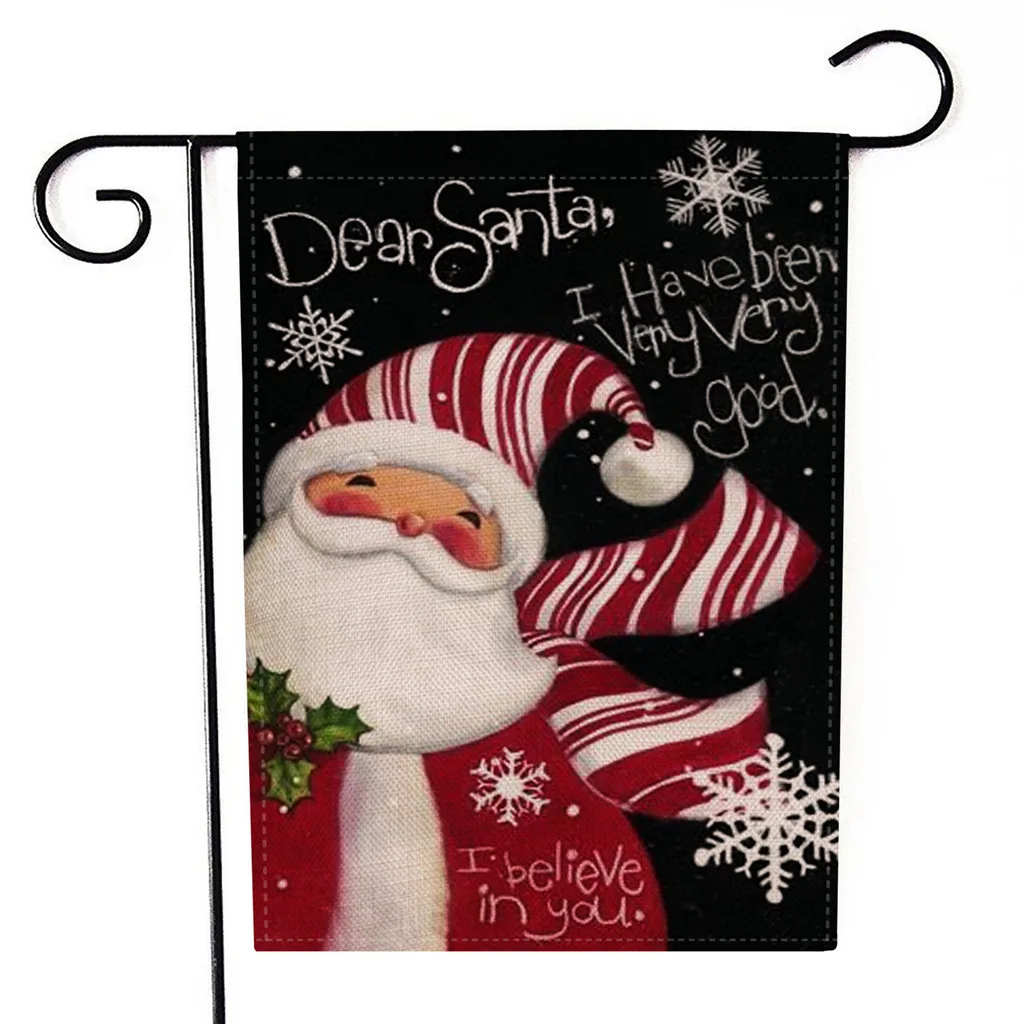Садовый флаг в американском стиле рождественские декоративные реквизиты