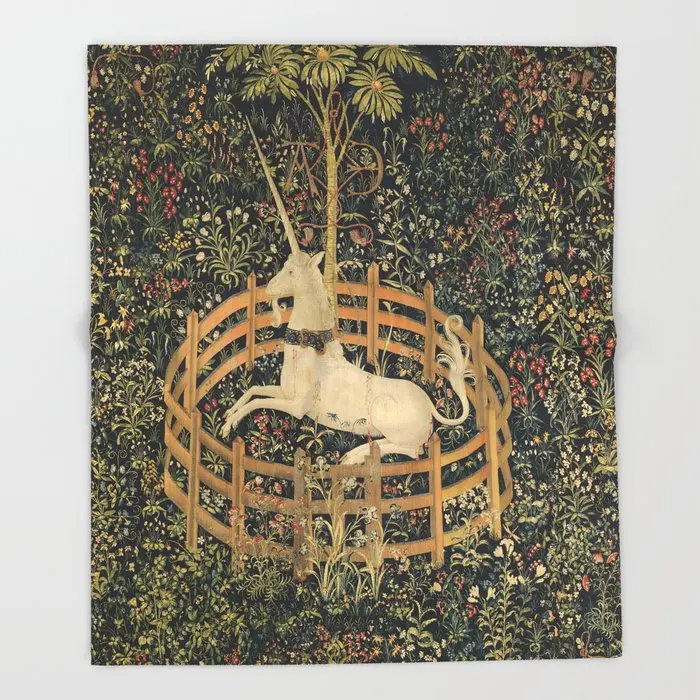 

Animal Unicorn Throw Blanket Portable Soft Bedspread Microfiber Flannel Blankets for Beds