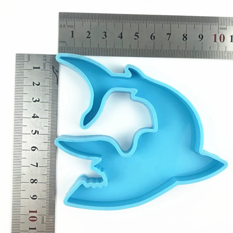 

E15E Fish Shaped Coaster Epoxy Resin Mold Cup Mat Silicone Mould DIY Crafts Home Decortaions Casting Tool