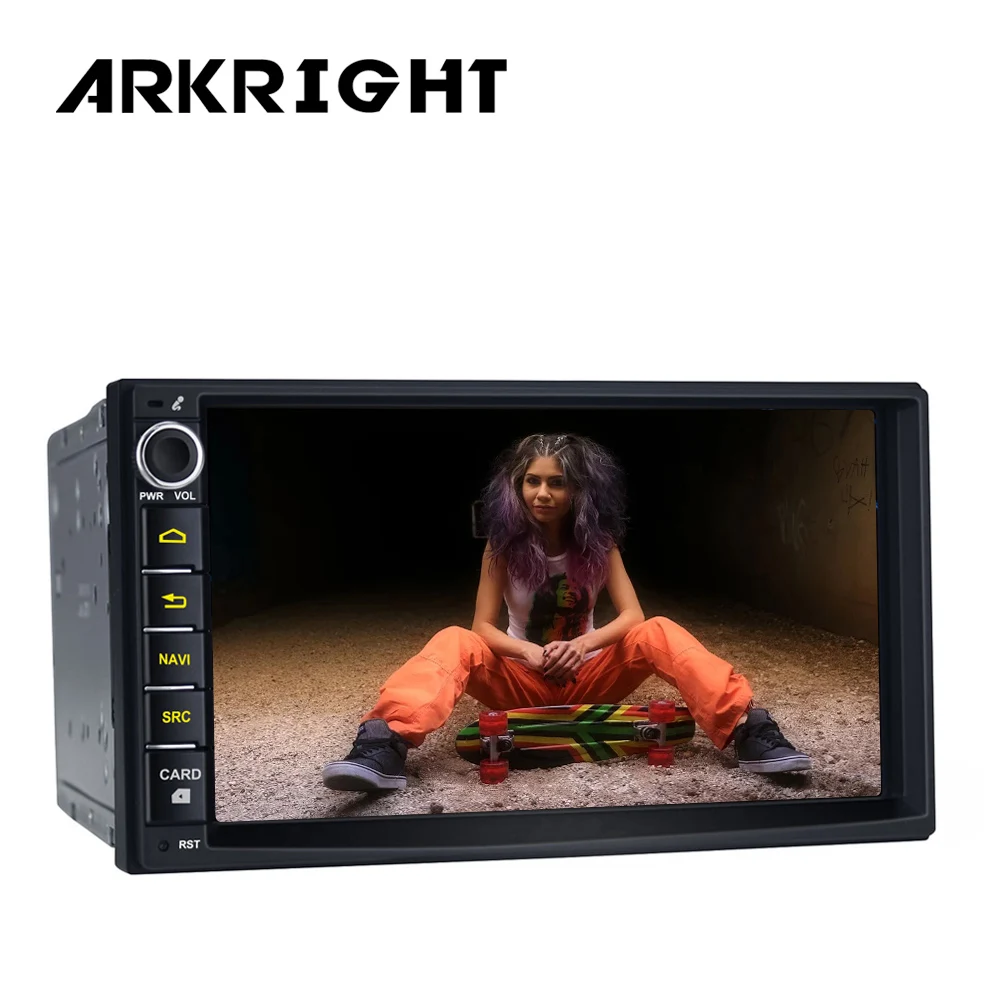 Автомобильный мультимедийный плеер 4G Sim карта Android 8 17 дюйма 2 din радио стерео GPS