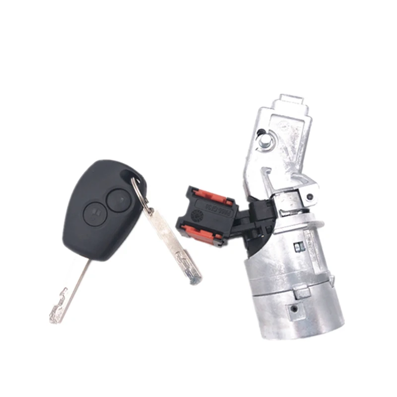 Замок зажигания ствол стартер переключатель + ключ для Renault Vauxhall Fiat 2005-2012 7701208408