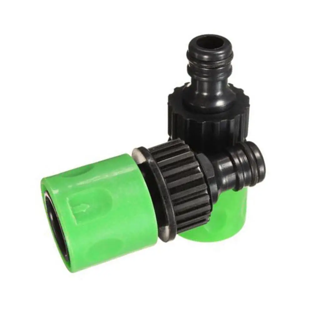 

5 Pcs/Set Green Garden Hose Connectors Quick Hose Thread Pipe Snap Connector Adaptor Tool Irrigation Garden Tools