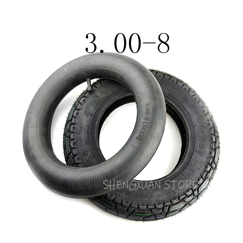 

Новейшая Высококачественная шина для скутера 3,00-8 300-8 и внутренняя трубка для мобильных скутеров 4-слойный Круизный скутер мини-мотоцикл