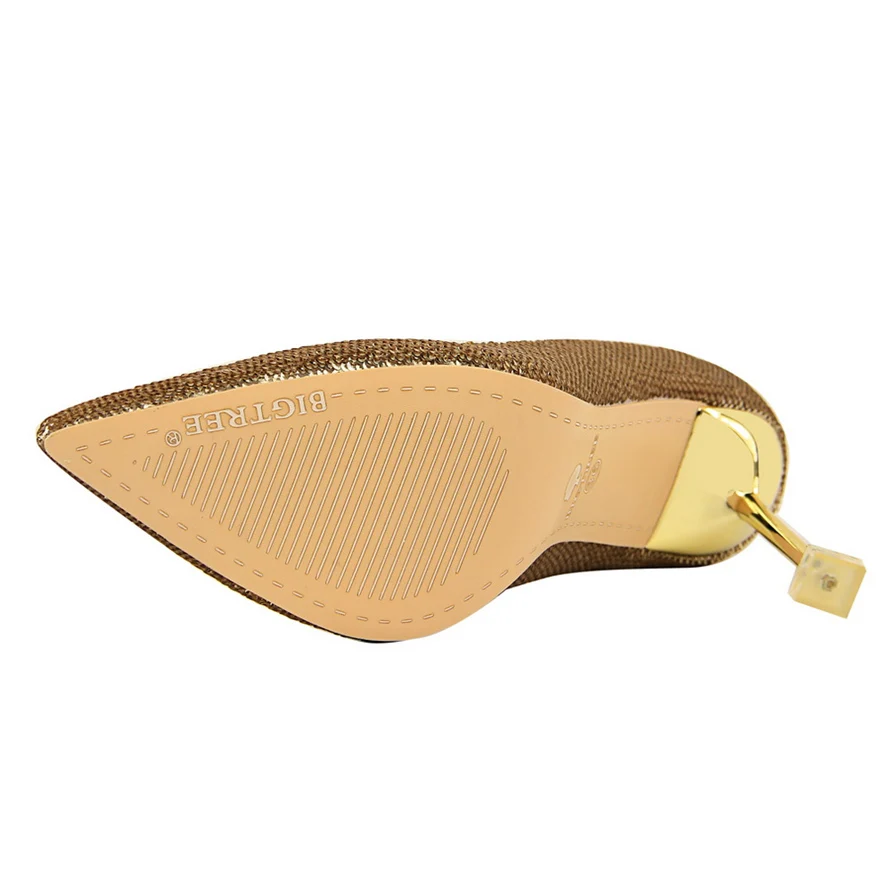 Новинка 2019 года элегантные модные женские пикантные туфли-лодочки на высоком