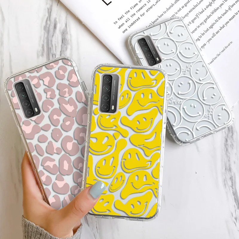 

Case For Huawei Honor 50 20 Pro 10X Lite Cases Soft Clear Funda Huawei P40 Lite P30 Pro Mate 40 20 Nova 7 SE 7i P Smart Plus Z S