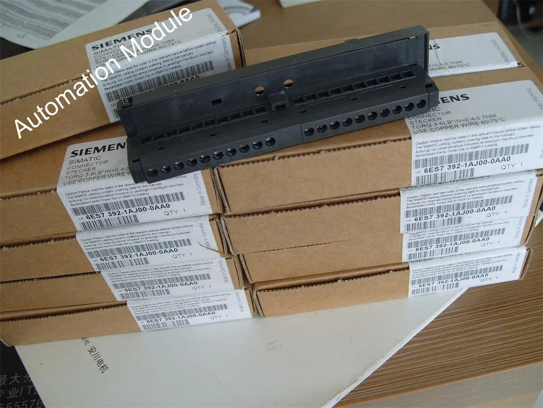 1 шт. новый Siemens 6ES7392-1AJ00-0AA0 SIMATIC S7-300 передний разъем для сигнальных модулей с