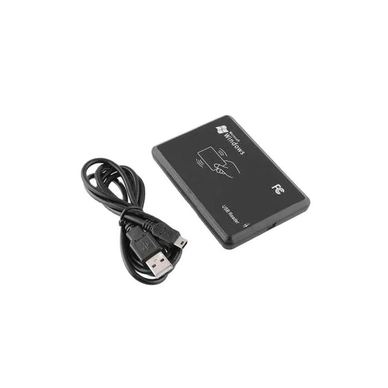 USB RFID ID Бесконтактный считыватель смарт-карт EM4001 EM4100 Windows 125 кГц | Безопасность и