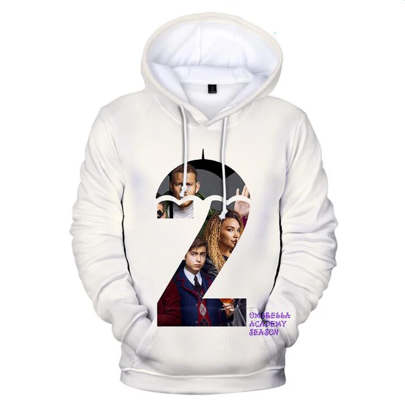 

New allison the umbrella academy 3d print hoodies long sleeve hoodie male / female casual sweatshirt pullovers Plus Size hoodies
