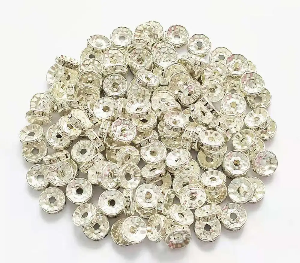 

500pcs bead spacers in 10mm for women DIY jewelry accessories S1