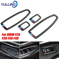 car interior accessories door window switch frame trim cover for bmw f20 f30 f34 f36 f48 1 3 4 series