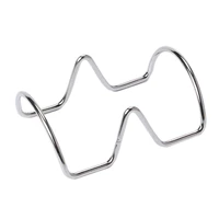 wave shape stainless steel taco holder display holders kitchen food rack mexican pancake stand biscuit stand