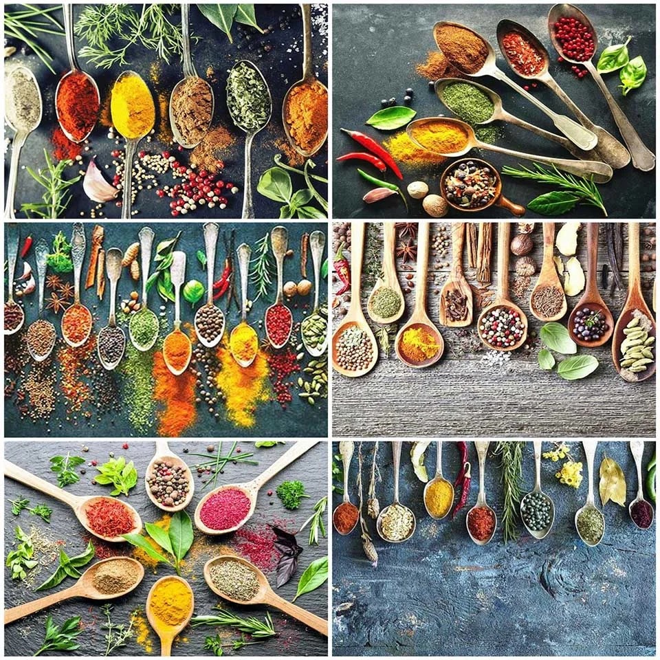 

AZQSD 5D Алмазная вышивка приправа Алмазная мозаика кухня картины из алмазов вышивка крестиком декор для дома