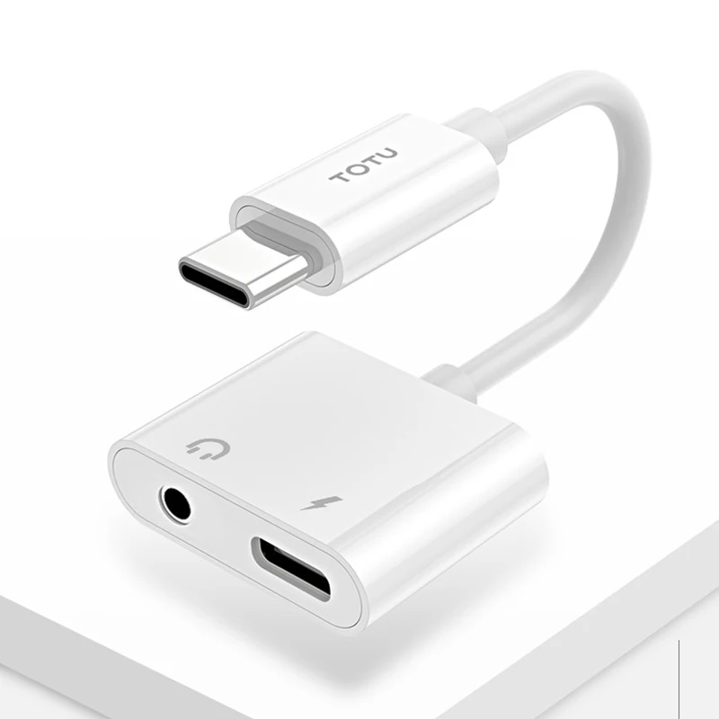 

USB-C / Type-C to USB-C / Type-C + 3.5mm Jack Charge Audio Adapter Cable, Support PD Fast Charging & Fully Compatible Google