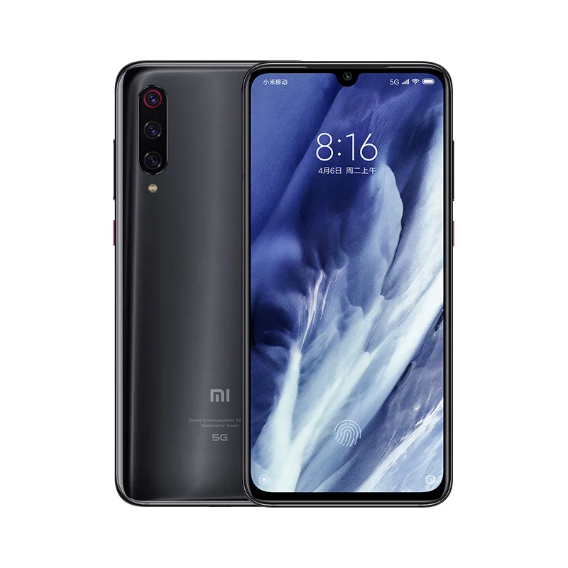 Black Смартфон Xiaomi Mi 9 Pro 5G Nerwork, 12 Гб, 256 ГБ, Восьмиядерный процессор Snapdragon 855 Plus, 48мп, тройная задняя камера 6,3" VC LiquidCool, NFC - Цвет: Black