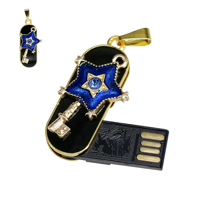 

16GB 4GB Pen drive Thumb drives fairy Star Key Cle USB 32GB 128gb Pendrive dream Crystal U Disk Creative gift 64 8GB memory Disk