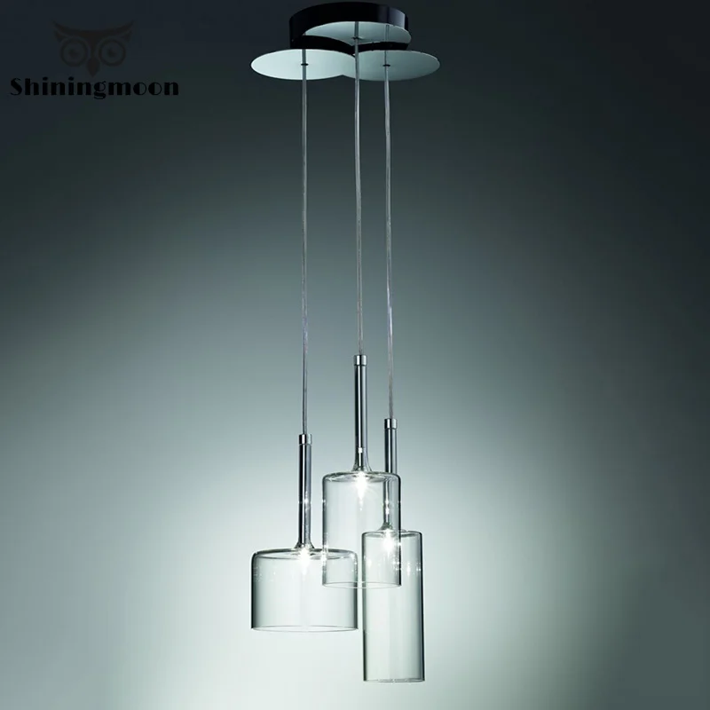 Современный Стекло бутылка Творческий подвесные светильники AXO SPILLRAY Ресторан