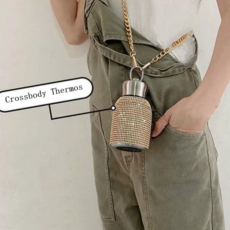 

High level fairy cup appearance and heavily lovely keep-warm glass ins portable drill cup 304 stainless steel water bottle