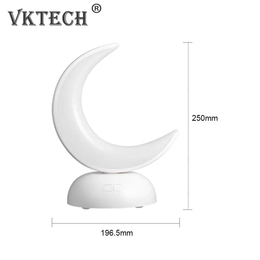 

Moon Shaped Aromatherapy Night Light USB Rechargeable LED Night Lamp Room Destop Light Children Birthday Valentines Day Gift