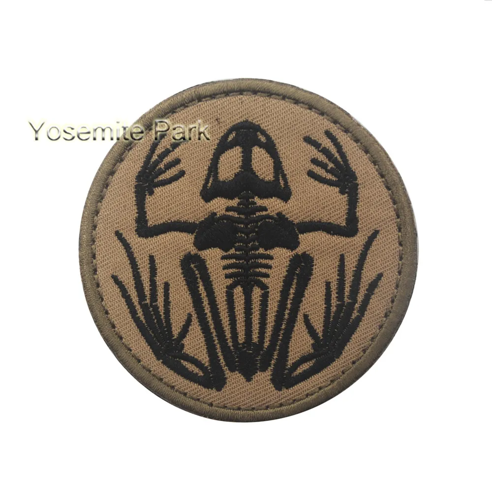 111 US navy seals team frog bones Patches tactical  military patch special forces armband biker badge DIY For coat  Jackets