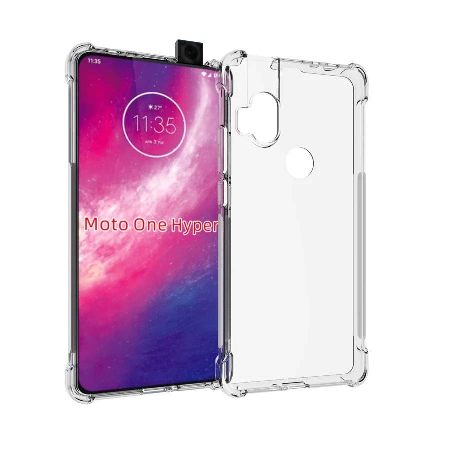 Прозрачный усиленный чехол с углами из ТПУ амортизирующий и устойчивый к