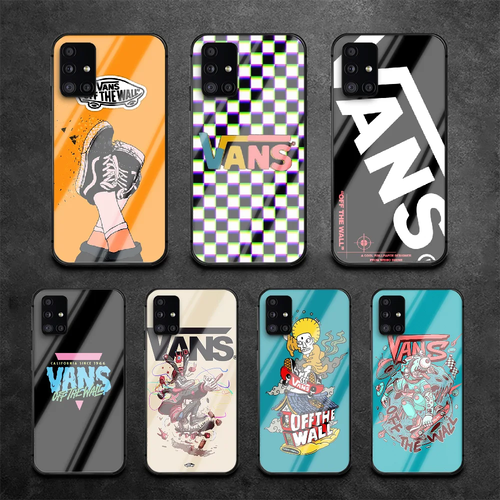 

Creativity Vanss Phone Tempered Glass Case Cover For Samsung Galaxy A M 10 12 20 20E 21 21S 30 30S 31 40 50 51 70 71 Shell Soft