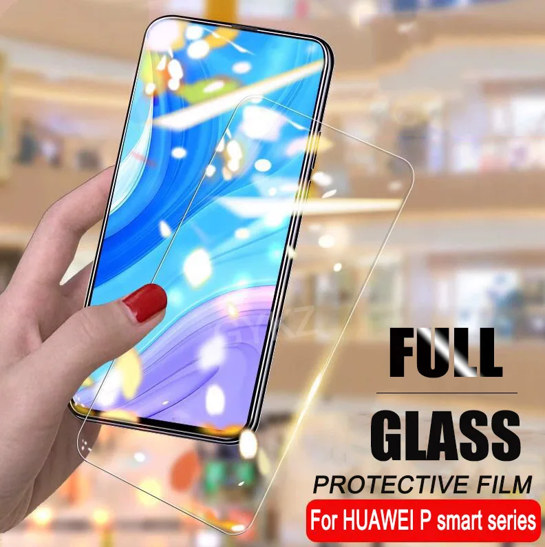 

2Pcs Screen Protector Glass For HUAWEI Psmrt Z 2019 2018 Full Screen Tempered Glass For Huawei P smart Z 2019 2018 Plus Glass