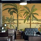 Пользовательские 3D фото обои европейский сад тропические джунгли павлин гостиная диван спальня фон настенные обои декор