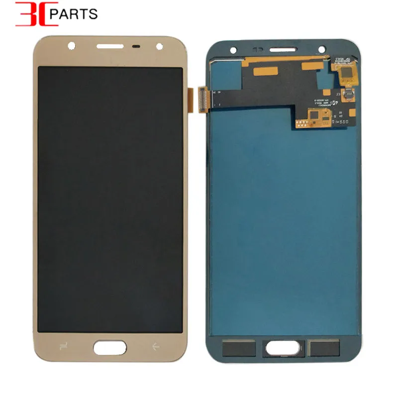 Отрегулируйте яркость для samsung Galaxy J7 Duo J720 lcd J720F SM-J720F ЖК-экран+ кодирующий преобразователь сенсорного экрана в сборе