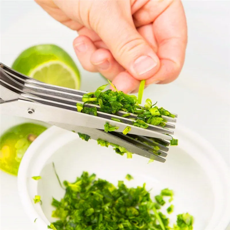 Yooap набор многофункциональных кухонных режущих ножниц с чистой крышкой и 5