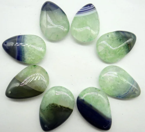 Натуральный камень бразильский кварц кристалл подвеска-Агат КАПЛЕВИДНАЯ