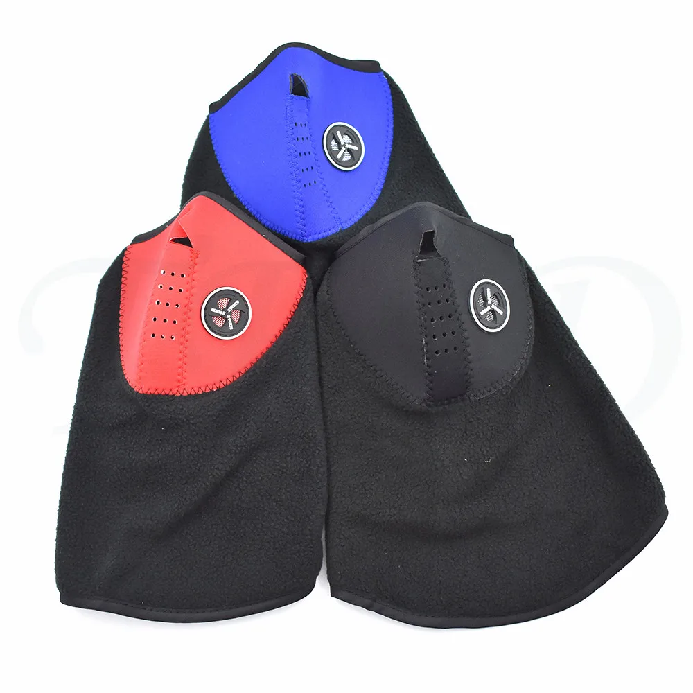 Мотоциклетная Балаклава Теплая Флисовая шапка с капюшоном зимняя женская Лыжная