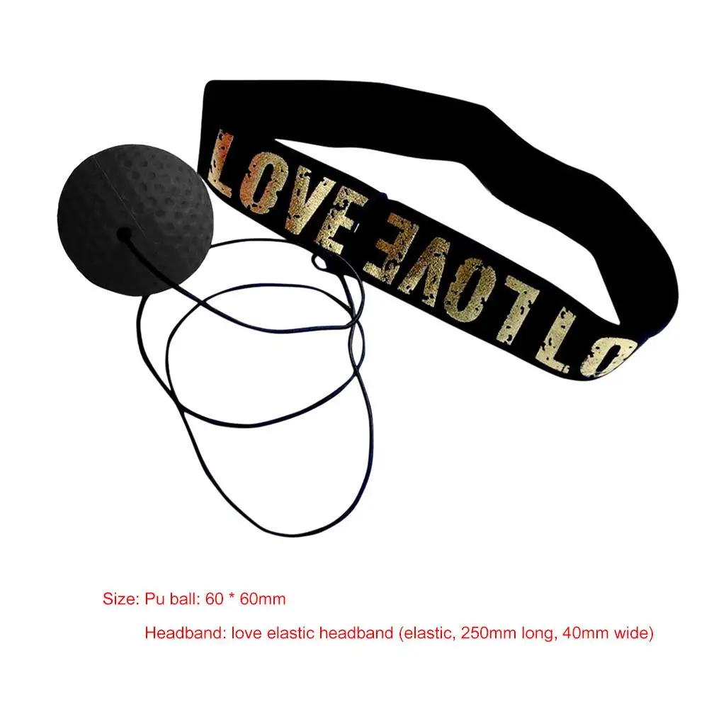 

Durable Boxing Speed Training PU Punch Elastic Headband Set for Boxer Muay Thai Boxer Design Boxing Speed Elastic Headband Set