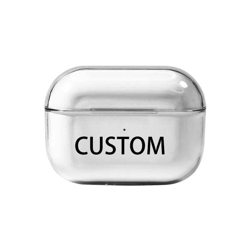 Жесткий пластиковый чехол с именем на заказ для Air Pods pro чехол s Bluetooth беспроводной DIY чехол для Airpods 1 2 - Цвет: For Airpods Pro
