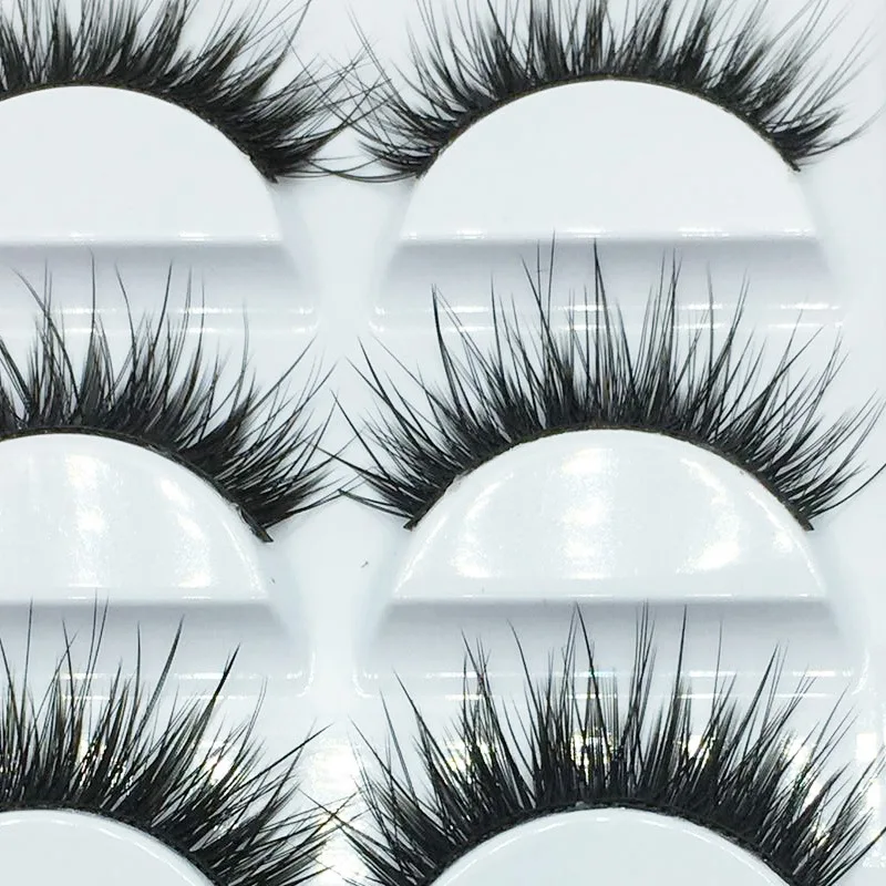 5 пар натуральный мягкий норковый мех Капюшон с отделкой этап густые накладные