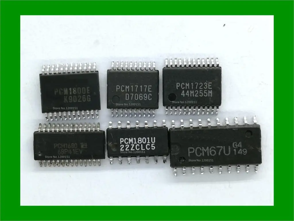5 шт./лот PCM1800E PCM1803 PCM1804 PCM1717E PCM1723E PCM1680 PCM1801U PCM1725U PCM67U PCM56U | Электронные компоненты и