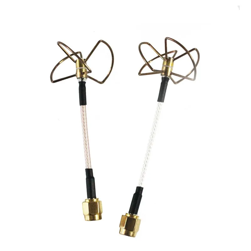 5 8G Антенна FPV Cross Racing прямой тип формы внутреннее отверстие Cloverleaf Набор для RC