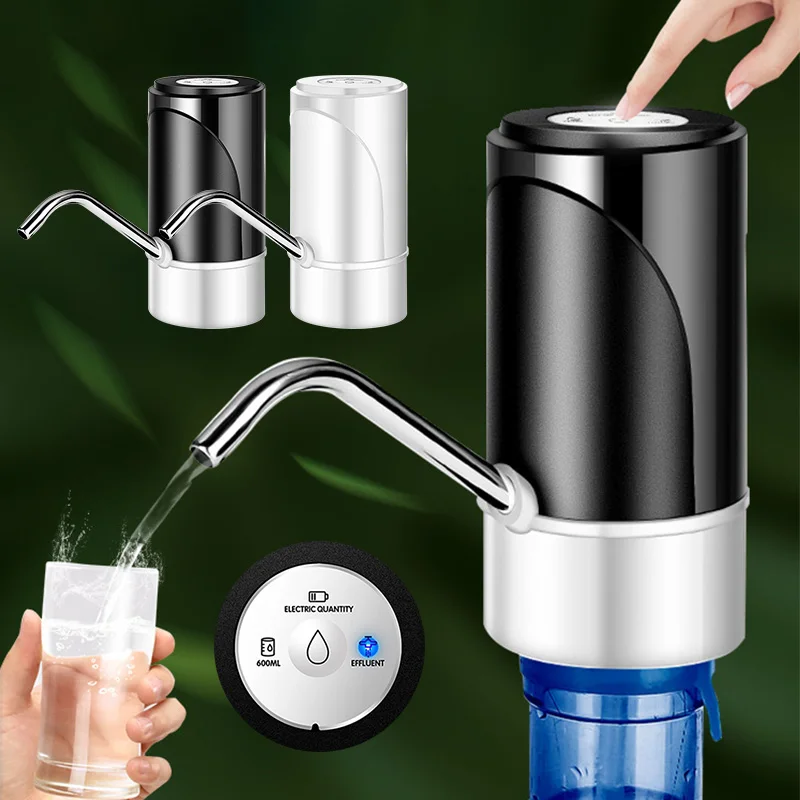 

Water dispenser 360 Degree Rotating Water Bottle Electric Water Pump Drink Dispenser USB Charge Automatic Water Barreled Pump