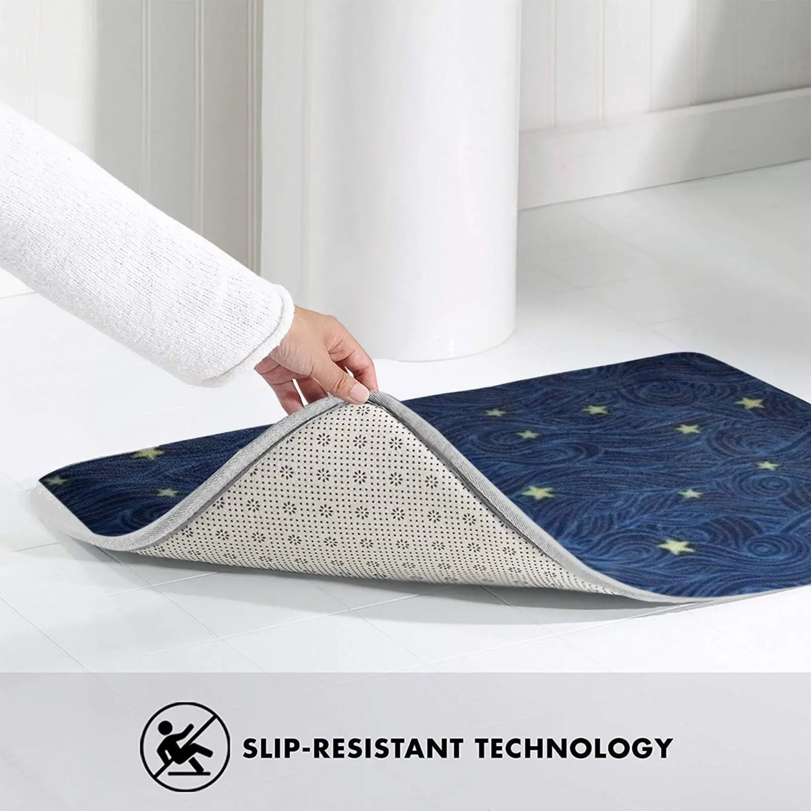 

Stars Design Carpet Mat Rug Cushion Soft Non - Slip Stars Starry Night Star Star Backpack Backpack Star Star Timothee