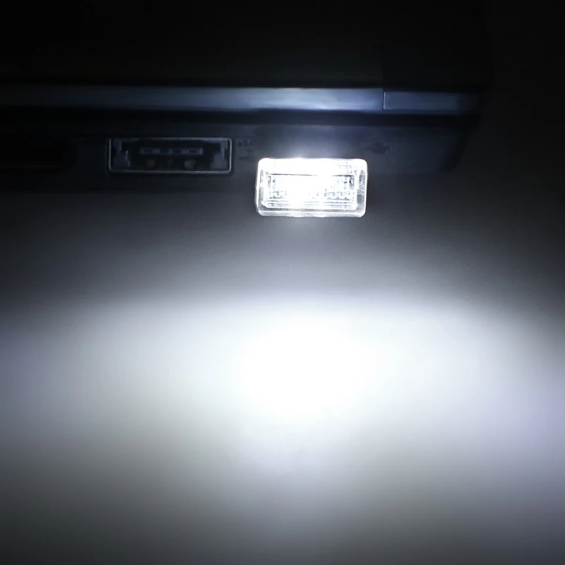White Автомобиль Универсальный USB декоративный свет светодиодный свет атмосферный свет прикуриватель декоративное освещение компьютер Зарядка сокровище использование - Испускаемый цвет: White