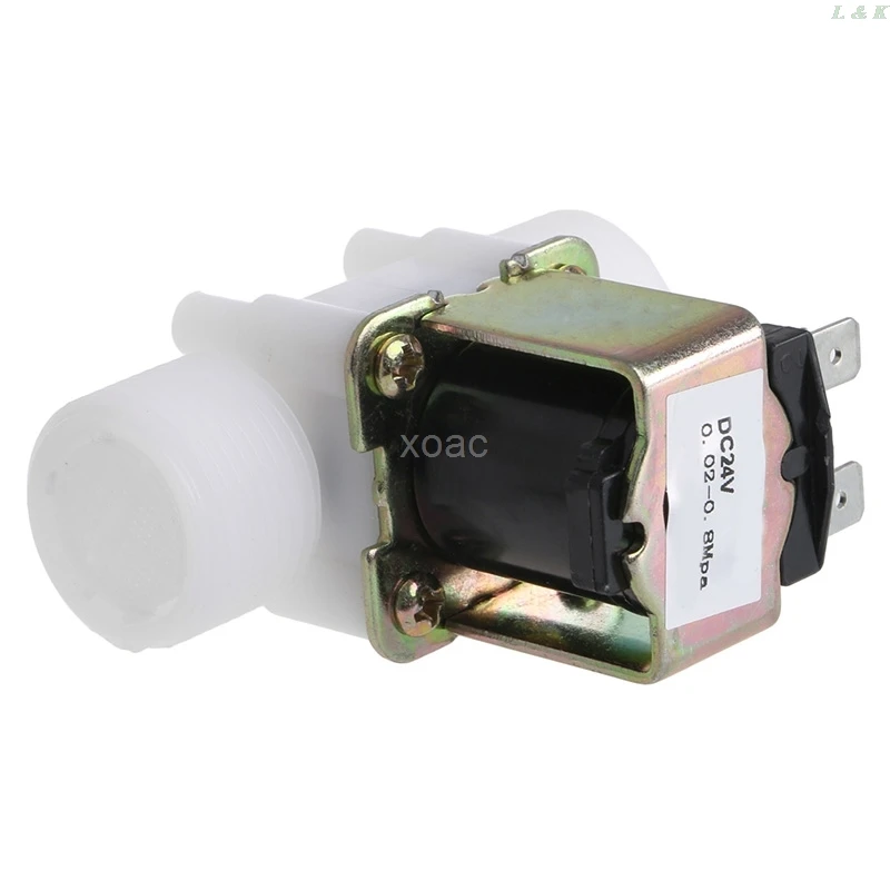 Электрический электромагнитный клапан 3/4 &quotDC 24V PP N/C устройство управления водой