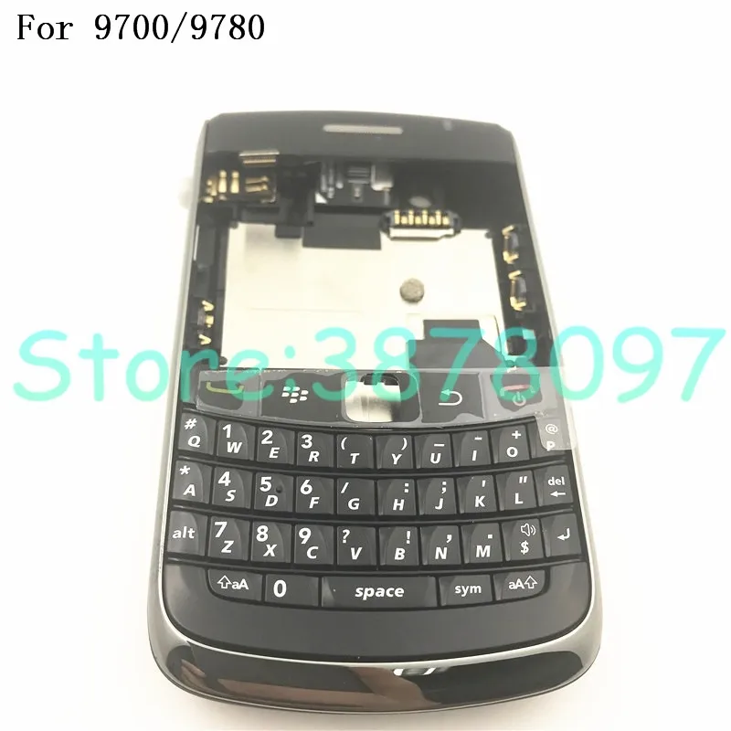 Чехол для BlackBerry Bold 9700 9780 задняя крышка батарейного отсека + английская клавиатура