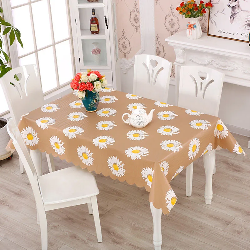 Скатерть из ПВХ 2020 водонепроницаемая скатерть маслостойкая для стола