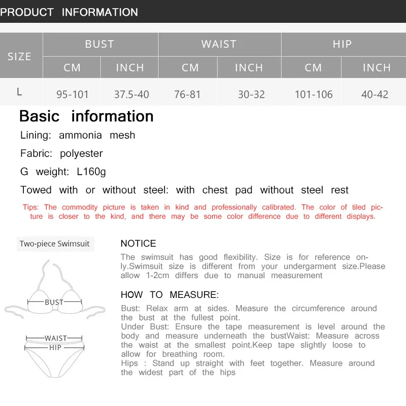 

Sexy 2020 Bikini Swimsuit Women Swimwear Push Up Bikinis Set Female High Waist Swimming Suits for Bathing Suit