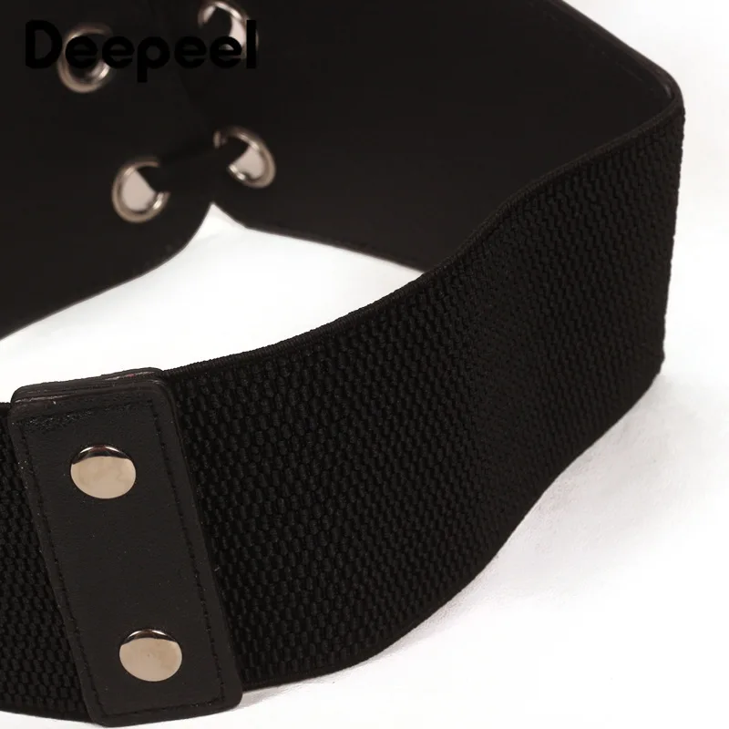 Deepeel 1 шт. 65 см искусственная кожа Эластичная лента широкие пояса Женская рубашка